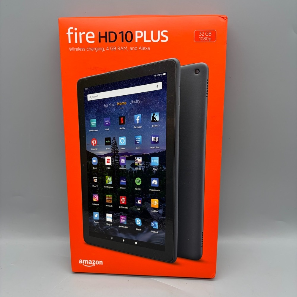 Amazon Fire HD 10 Plus (11th Gen) 32GB Wi-Fi - Slate - Sealed